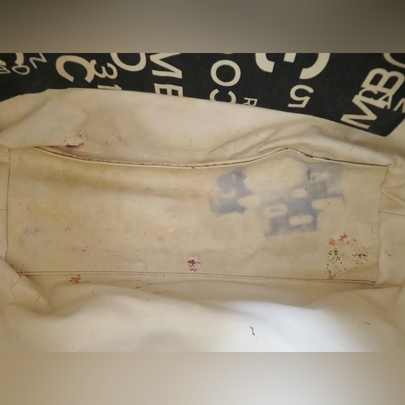 Auth Rare 🦄 CHANEL Black 31 Coco Rue Cambon Canvas Shoulder Tote Bag - Picture 9 of 12